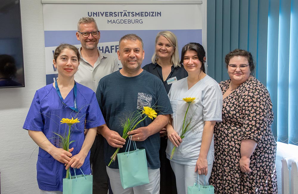 Gruppenbild im Pflegedirektorat